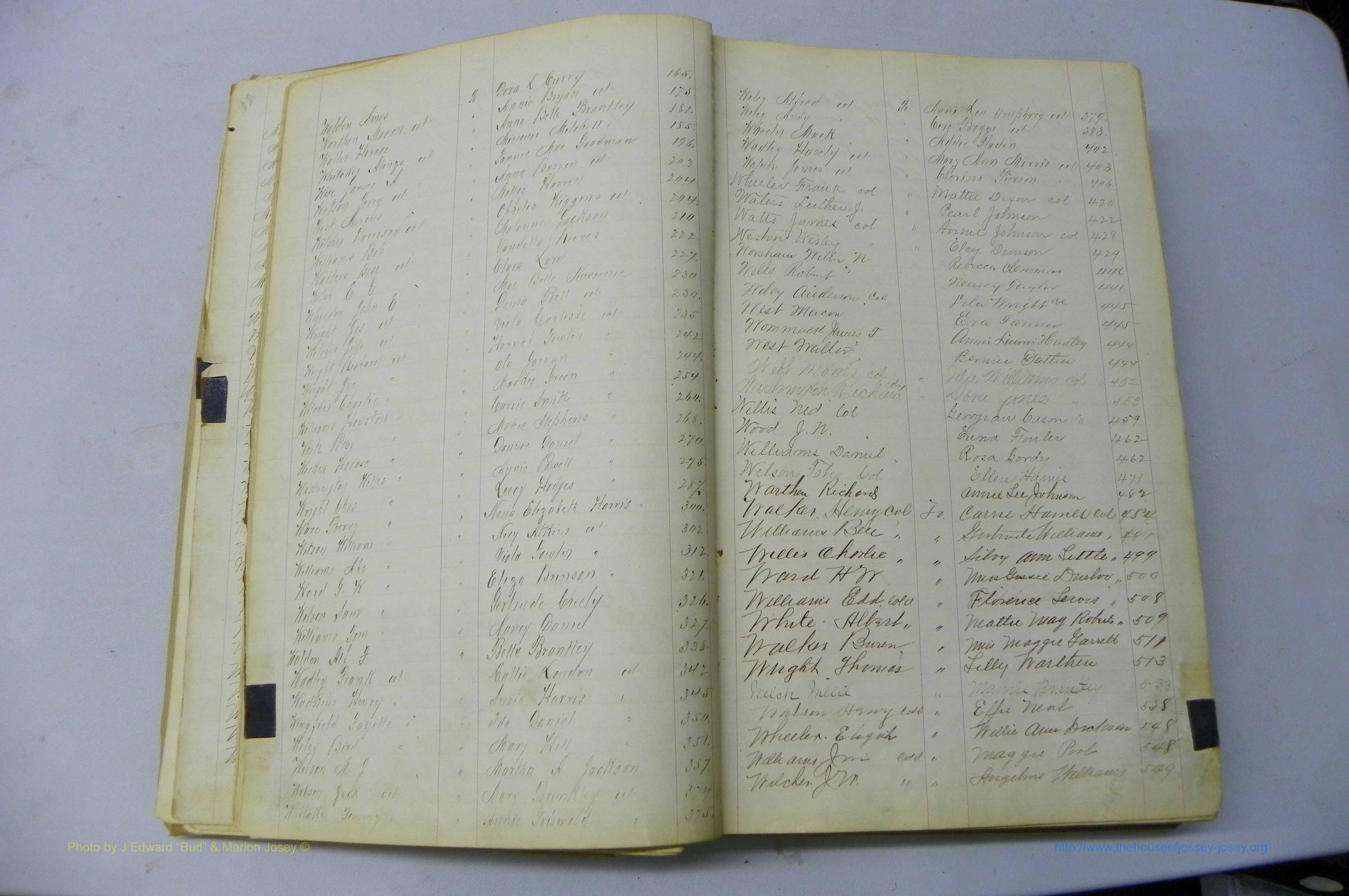 Was GA, Marriages Book J, 1903 - 1906, Index W2.JPG