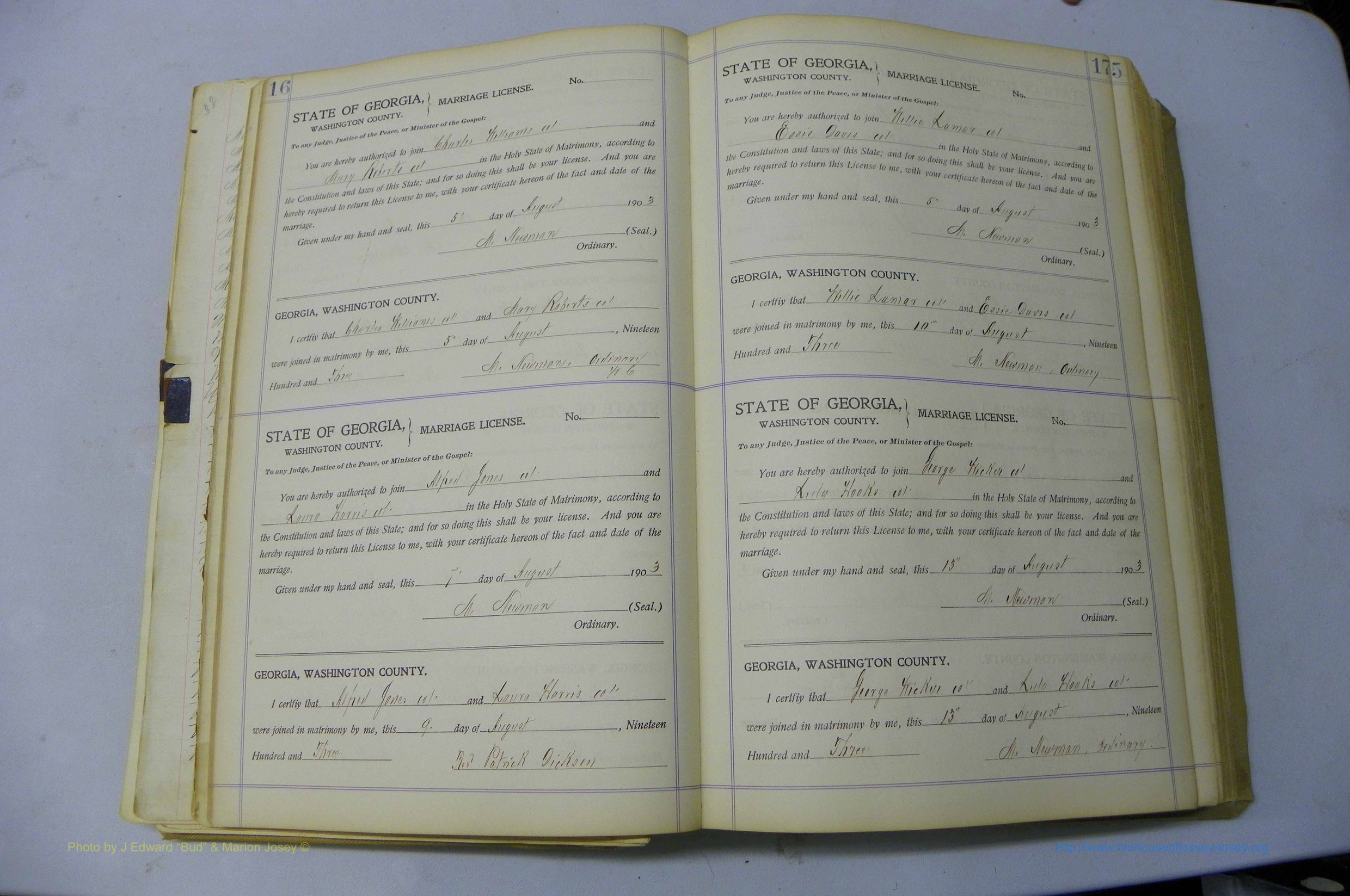 Was GA, Marriages Book J, 1903 - 1906, P 016-017.JPG