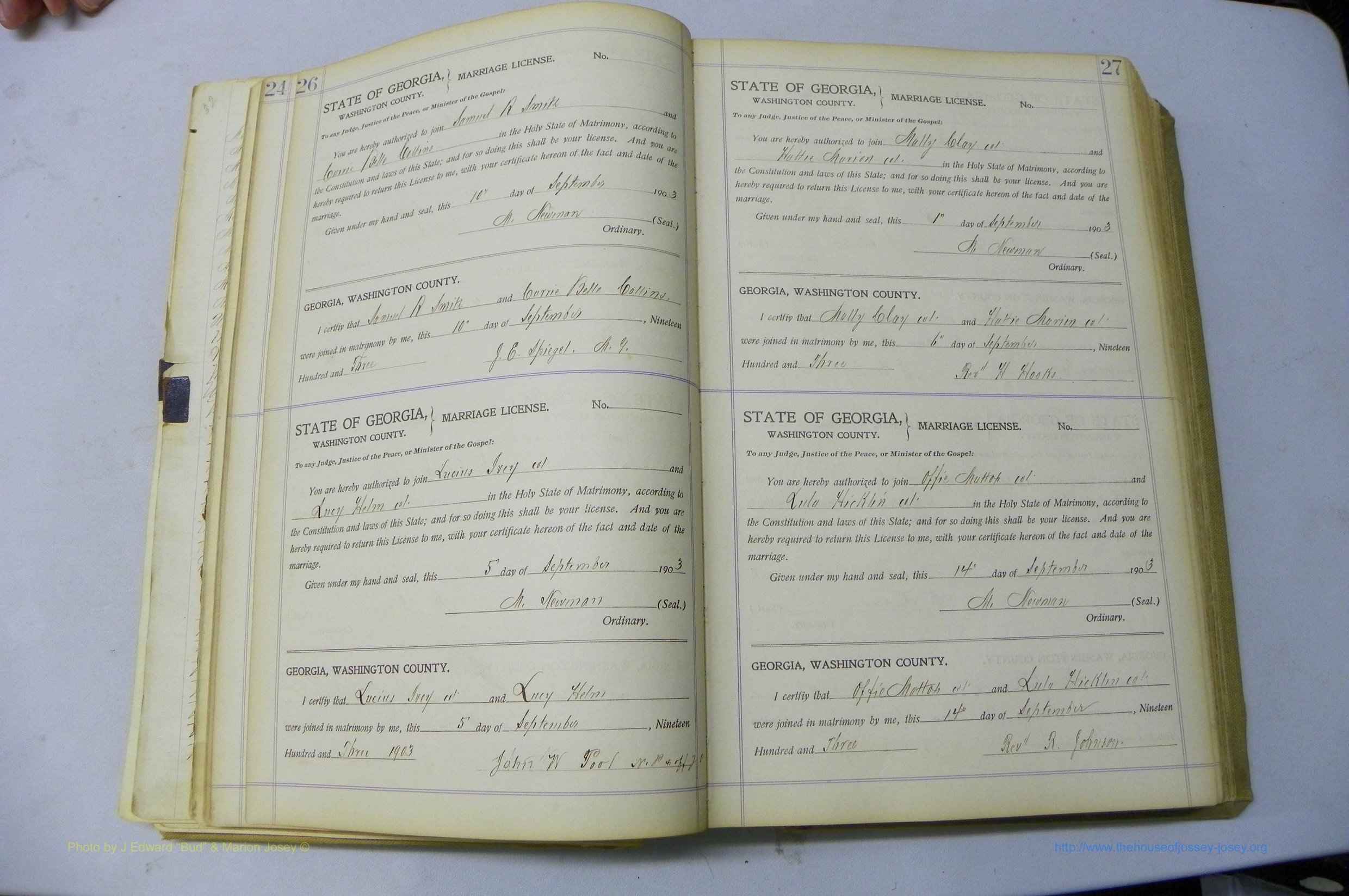 Was GA, Marriages Book J, 1903 - 1906, P 026-027.JPG
