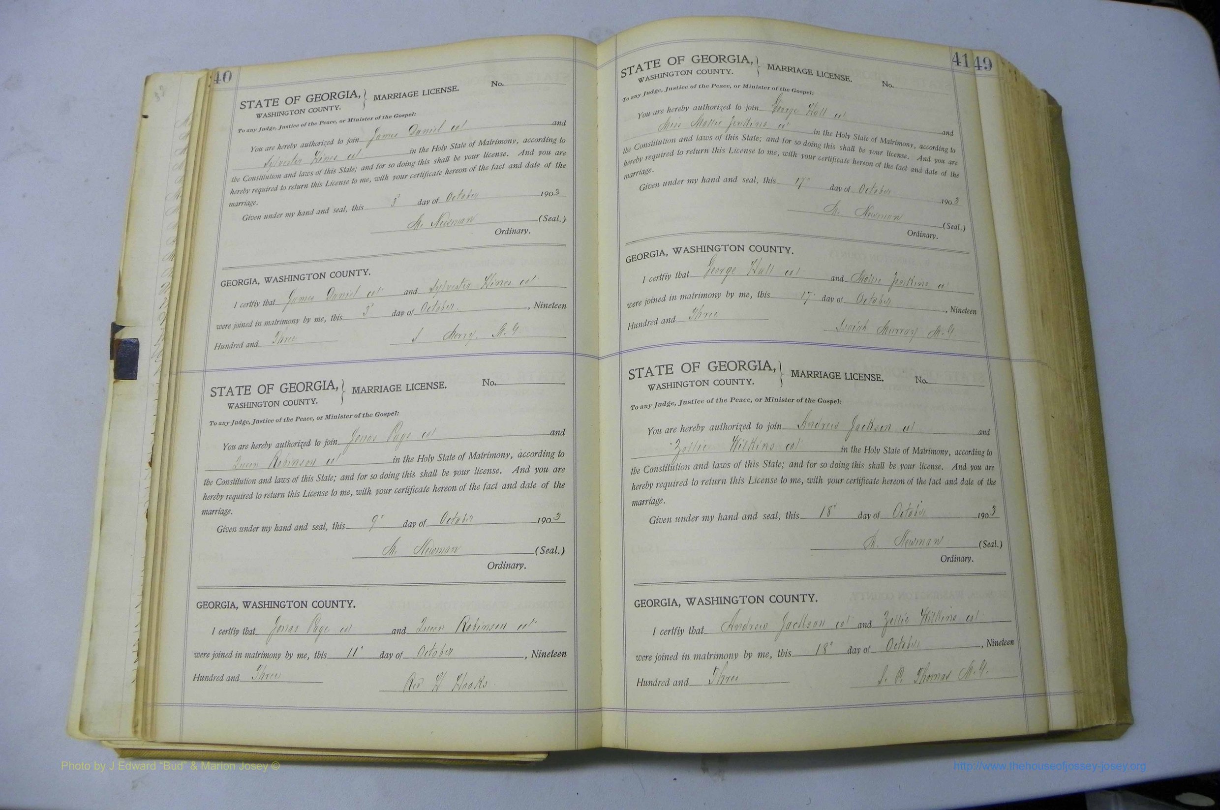 Was GA, Marriages Book J, 1903 - 1906, P 040-041.JPG