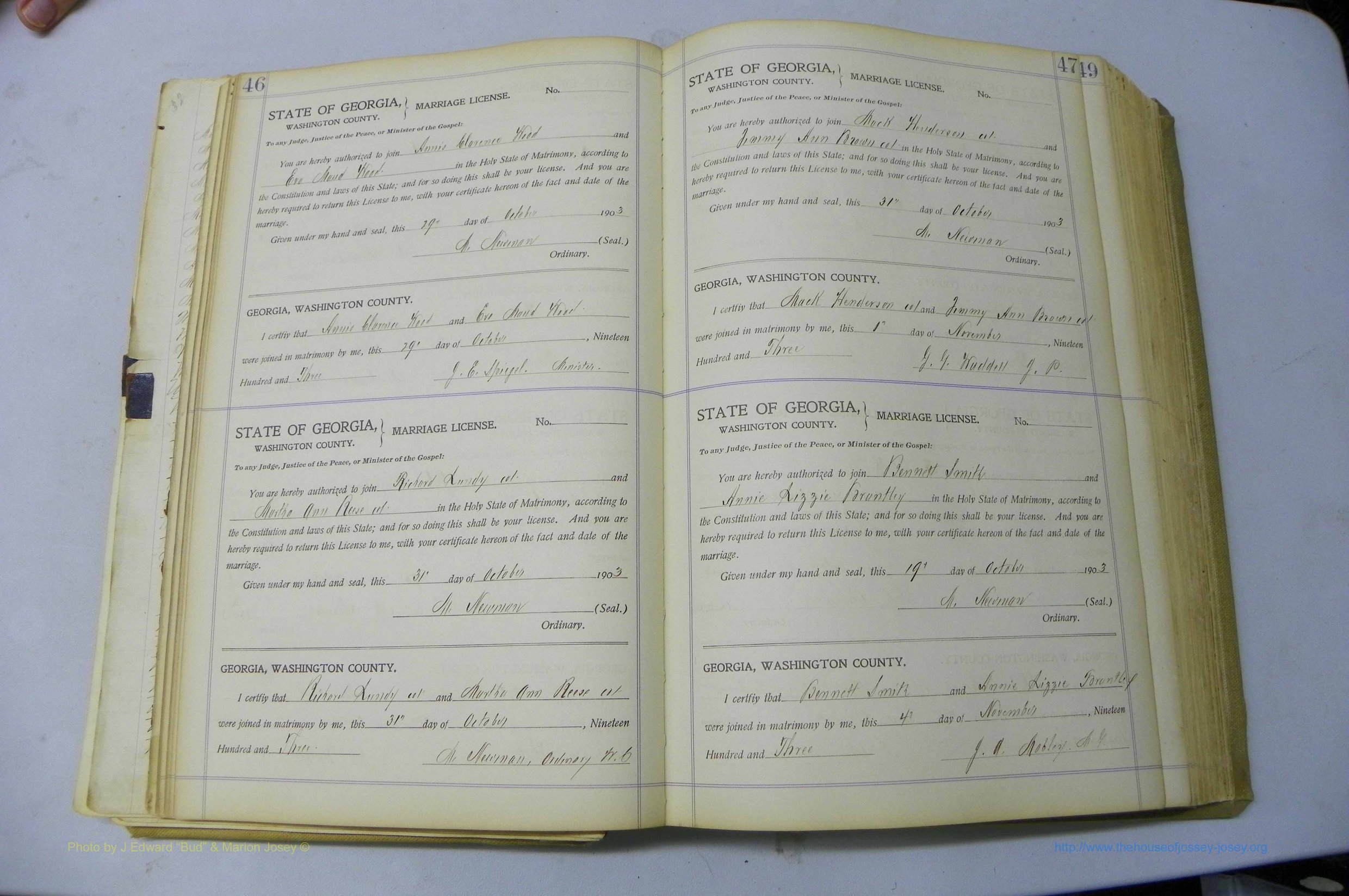 Was GA, Marriages Book J, 1903 - 1906, P 046-047.JPG