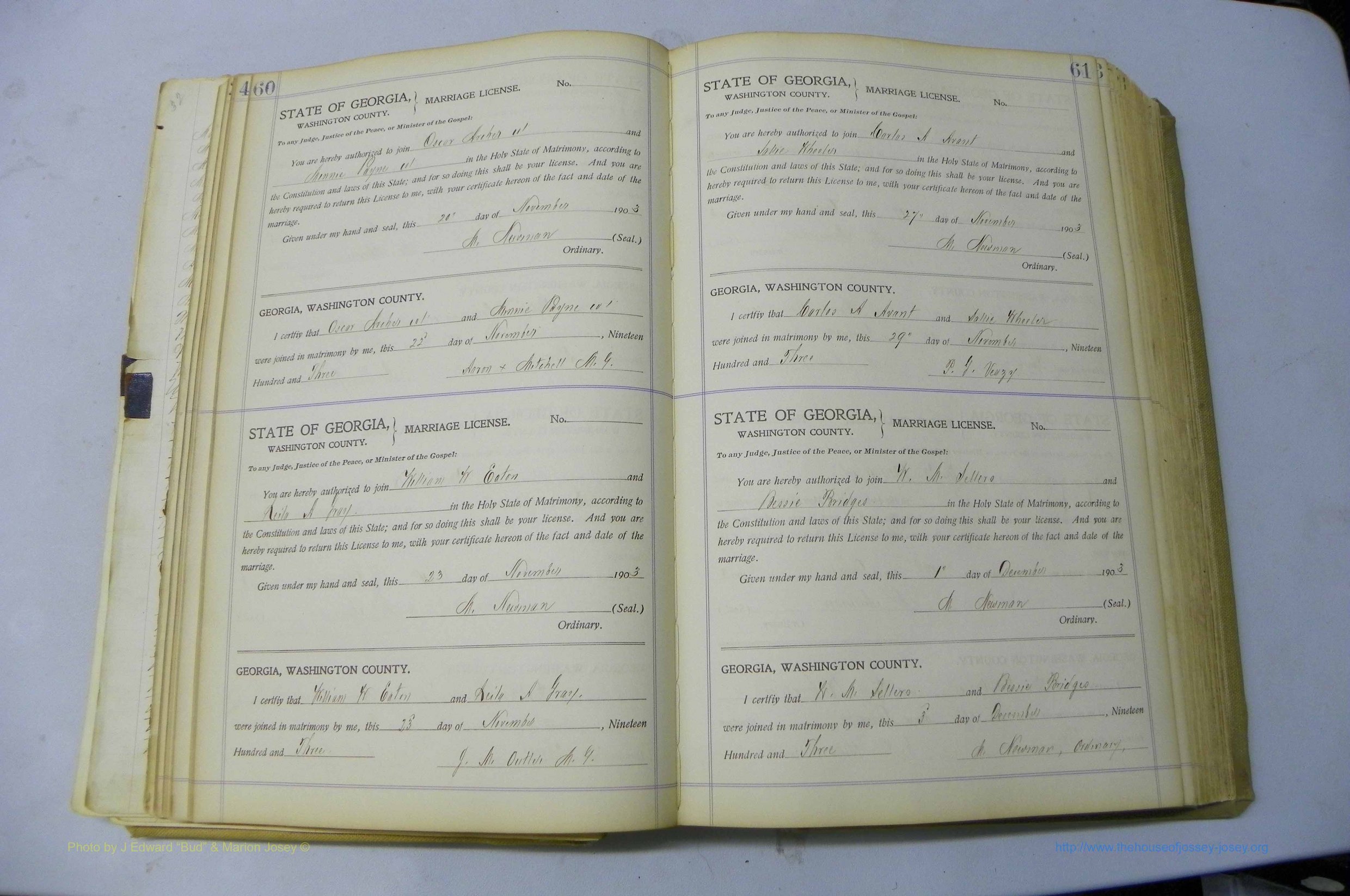 Was GA, Marriages Book J, 1903 - 1906, P 060-061.JPG