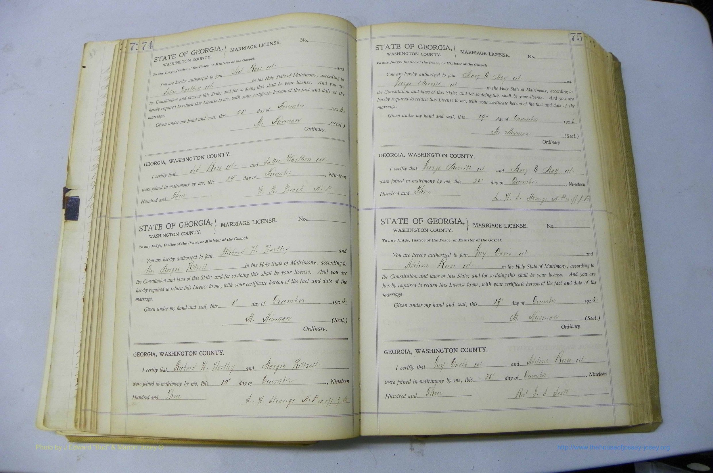Was GA, Marriages Book J, 1903 - 1906, P 074-075.JPG