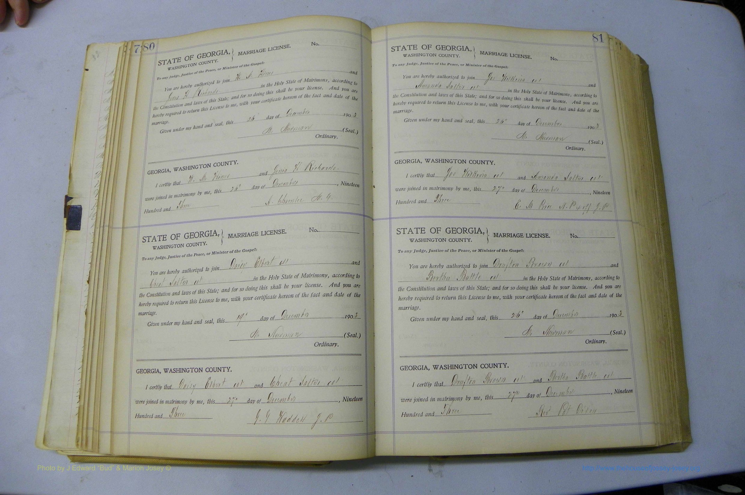 Was GA, Marriages Book J, 1903 - 1906, P 080-081.JPG