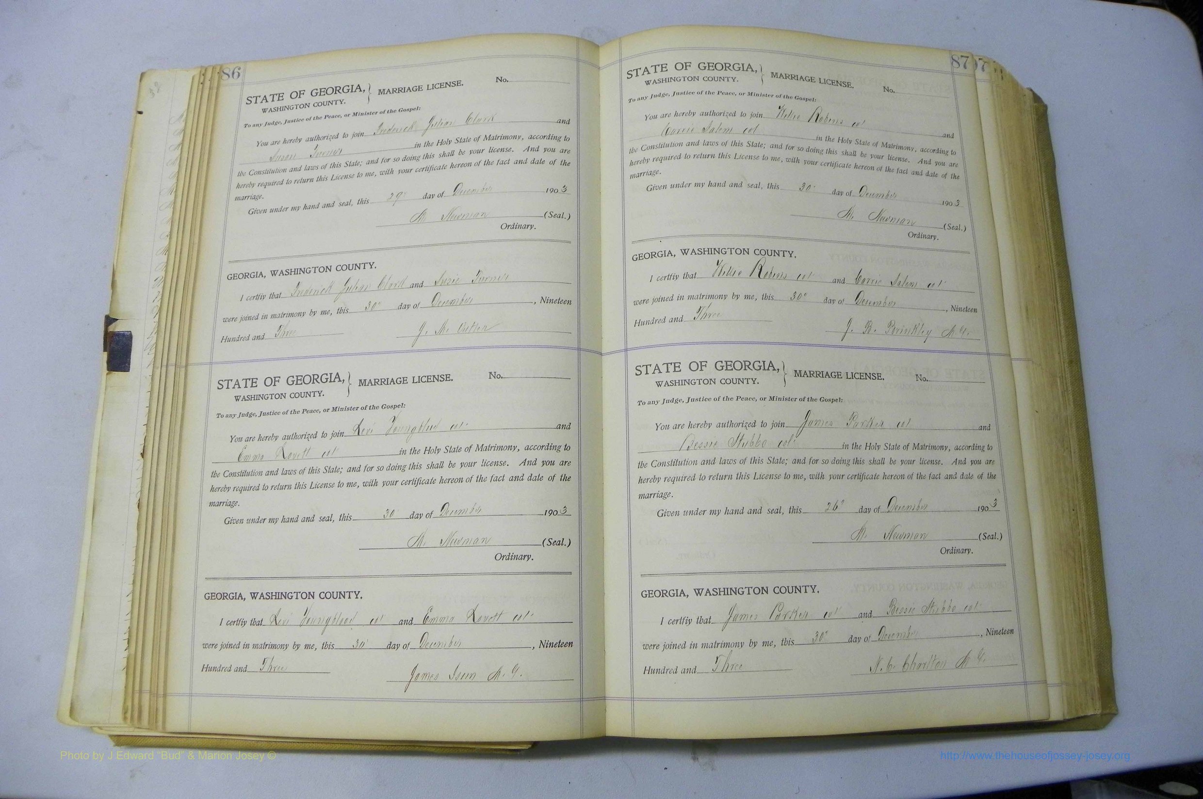 Was GA, Marriages Book J, 1903 - 1906, P 086-087.JPG