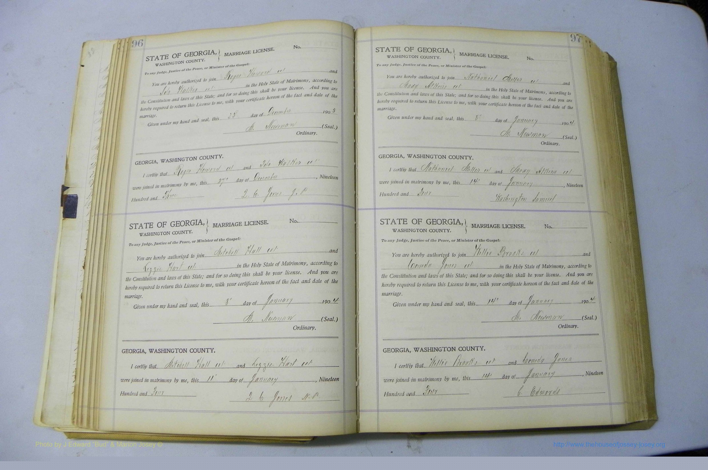Was GA, Marriages Book J, 1903 - 1906, P 096-097.JPG
