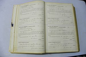 Was GA, Marriages Book J, 1903 - 1906, P 002-003.JPG