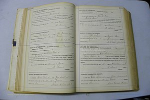 Was GA, Marriages Book J, 1903 - 1906, P 100-101.JPG