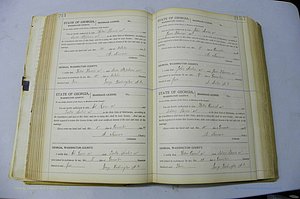 Was GA, Marriages Book J, 1903 - 1906, P 214-215.JPG