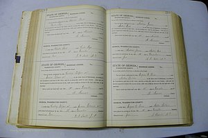 Was GA, Marriages Book J, 1903 - 1906, P 218-219.JPG