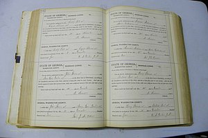 Was GA, Marriages Book J, 1903 - 1906, P 232-233.JPG