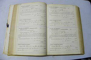 Was GA, Marriages Book J, 1903 - 1906, P 242-243.JPG