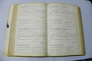 Was GA, Marriages Book J, 1903 - 1906, P 252-253.JPG