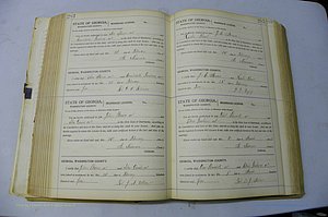Was GA, Marriages Book J, 1903 - 1906, P 284-285.JPG