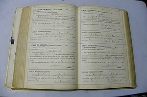 Was GA, Marriages Book J, 1903 - 1906, P 326-327.JPG