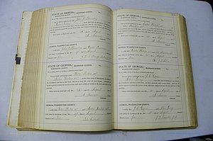 Was GA, Marriages Book J, 1903 - 1906, P 334-335.JPG