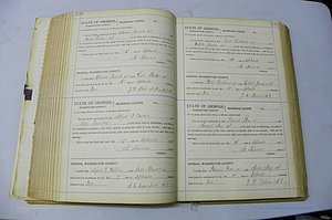 Was GA, Marriages Book J, 1903 - 1906, P 338-339.JPG