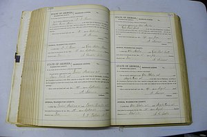 Was GA, Marriages Book J, 1903 - 1906, P 340-341.JPG