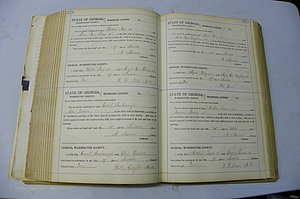 Was GA, Marriages Book J, 1903 - 1906, P 378-379.JPG