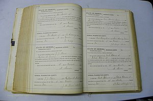 Was GA, Marriages Book J, 1903 - 1906, P 388-389.JPG
