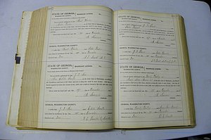 Was GA, Marriages Book J, 1903 - 1906, P 402-403.JPG