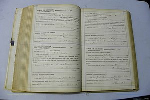 Was GA, Marriages Book J, 1903 - 1906, P 408-409.JPG
