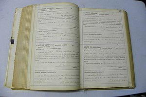 Was GA, Marriages Book J, 1903 - 1906, P 412-413.JPG