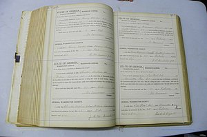Was GA, Marriages Book J, 1903 - 1906, P 460-461.JPG