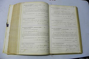 Was GA, Marriages Book J, 1903 - 1906, P 464-465.JPG