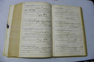 Was GA, Marriages Book J, 1903 - 1906, P 496-497.JPG