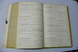 Was GA, Marriages Book J, 1903 - 1906, P 524-525.JPG