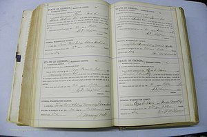 Was GA, Marriages Book J, 1903 - 1906, P 586-587.JPG