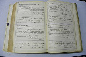 Was GA, Marriages Book J, 1903 - 1906, P 596-597.JPG