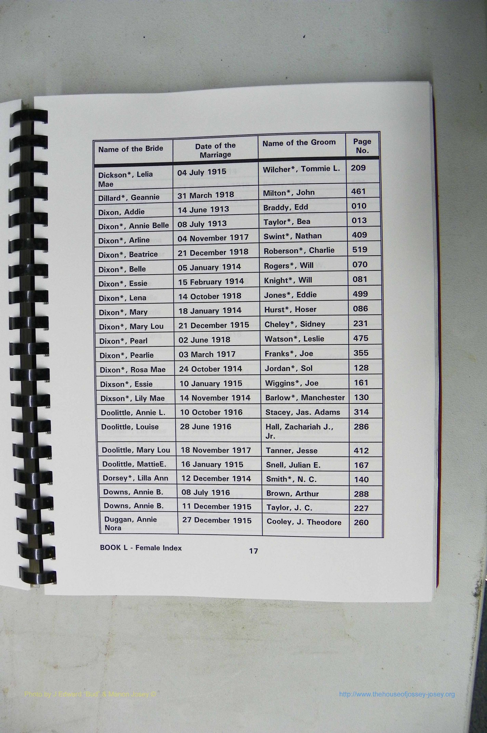 Was GA, Mar. Index Books K - M, 1907 - 1938, Female, (088).JPG