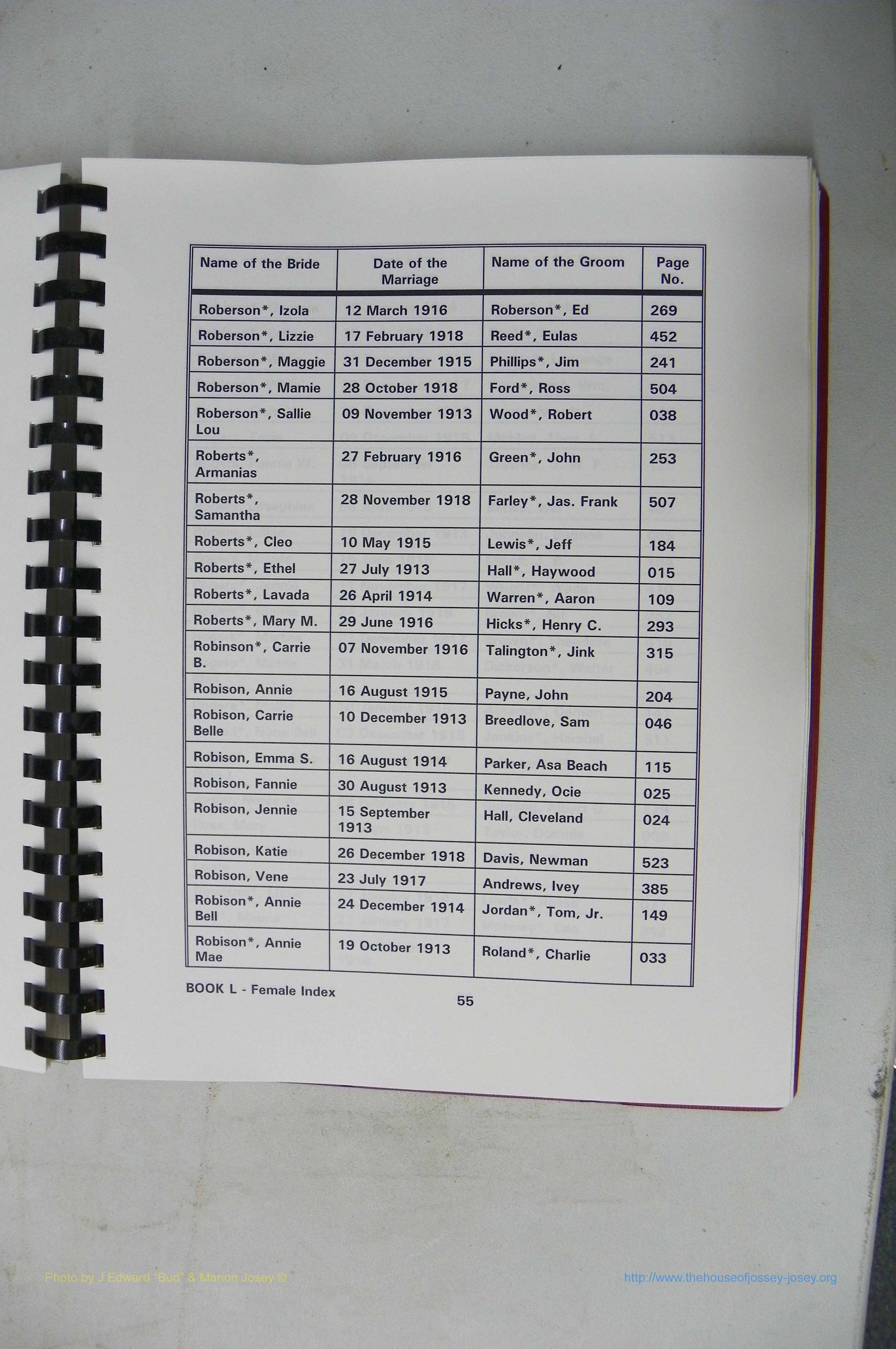 Was GA, Mar. Index Books K - M, 1907 - 1938, Female, (126).JPG