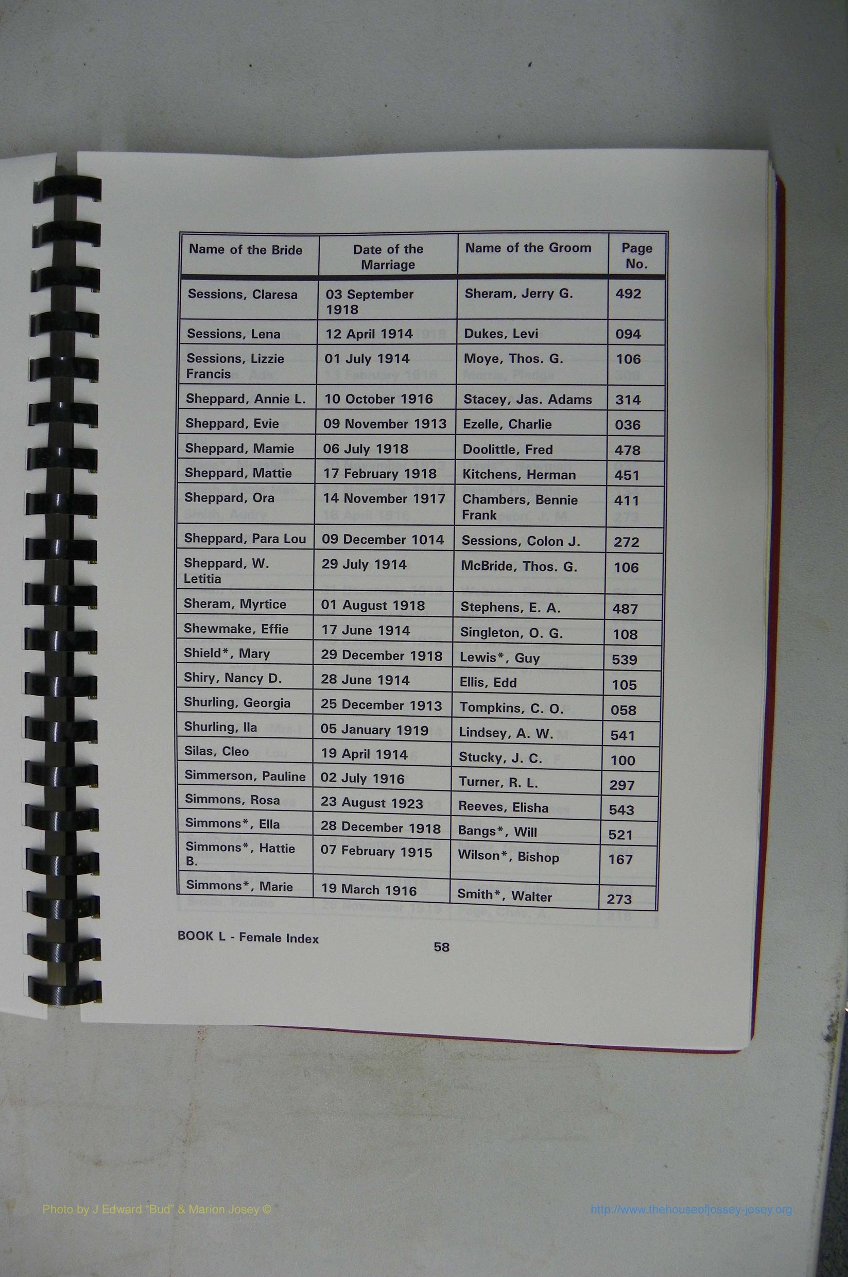 Was GA, Mar. Index Books K - M, 1907 - 1938, Female, (129).JPG