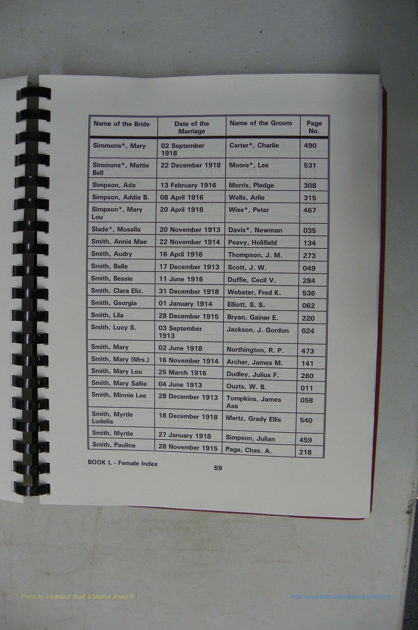 Was GA, Mar. Index Books K - M, 1907 - 1938, Female, (130).JPG