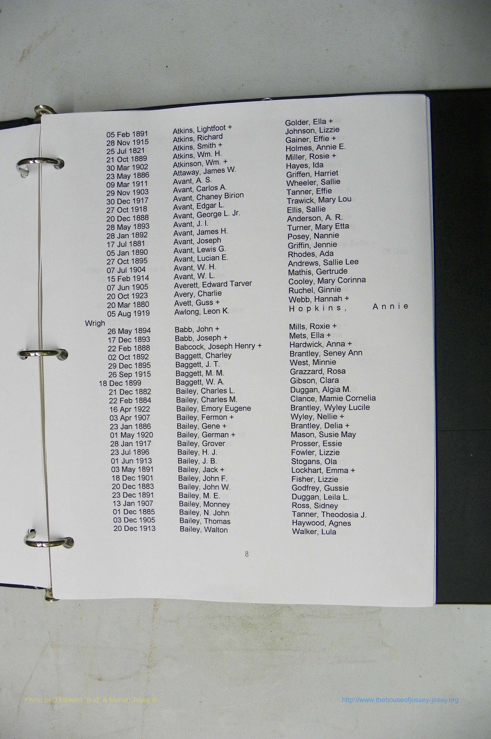 Was GA, Mar. Index Books K - M, 1907 - 1938, Female, (226).JPG