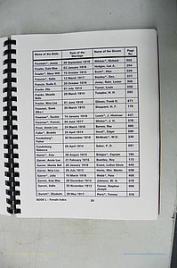 Was GA, Mar. Index Books K - M, 1907 - 1938, Female, (091).JPG