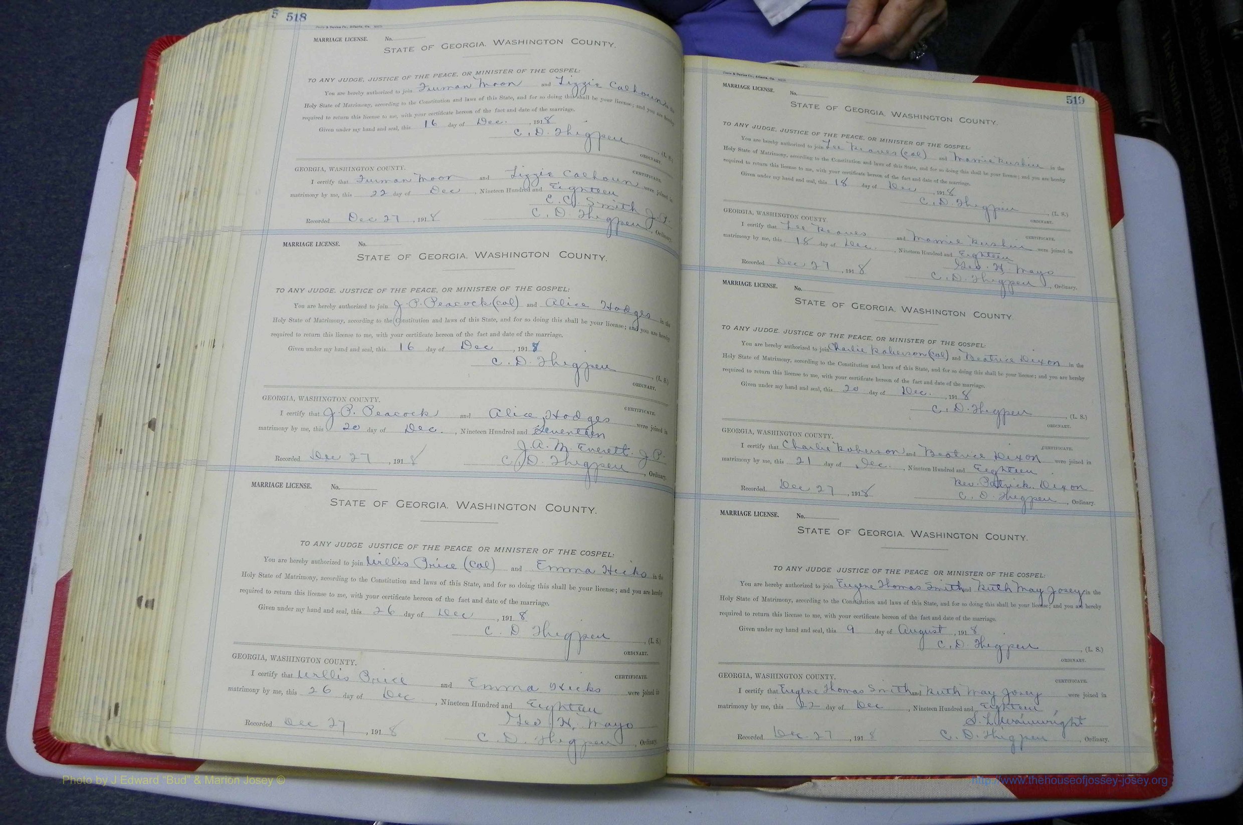 Was GA, Marriages Book L, 1913 - 1917, P 518-519.JPG