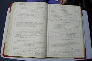 Was GA, Marriages Book L, 1913 - 1917, P 294-295.JPG