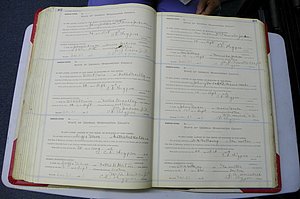 Was GA, Marriages Book L, 1913 - 1917, P 302-303.JPG