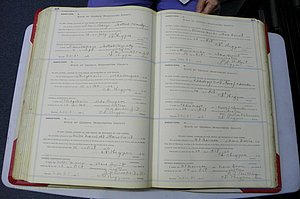 Was GA, Marriages Book L, 1913 - 1917, P 308-309.JPG