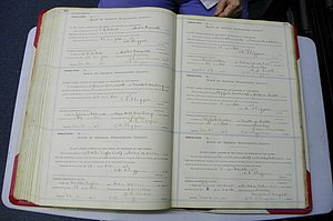 Was GA, Marriages Book L, 1913 - 1917, P 350-351.JPG