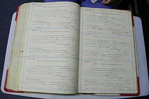 Was GA, Marriages Book L, 1913 - 1917, P 408-409.JPG