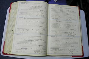 Was GA, Marriages Book L, 1913 - 1917, P 450-451.JPG