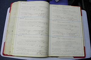 Was GA, Marriages Book L, 1913 - 1917, P 466-467.JPG