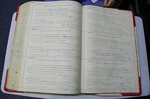 Was GA, Marriages Book L, 1913 - 1917, P 540-541.JPG