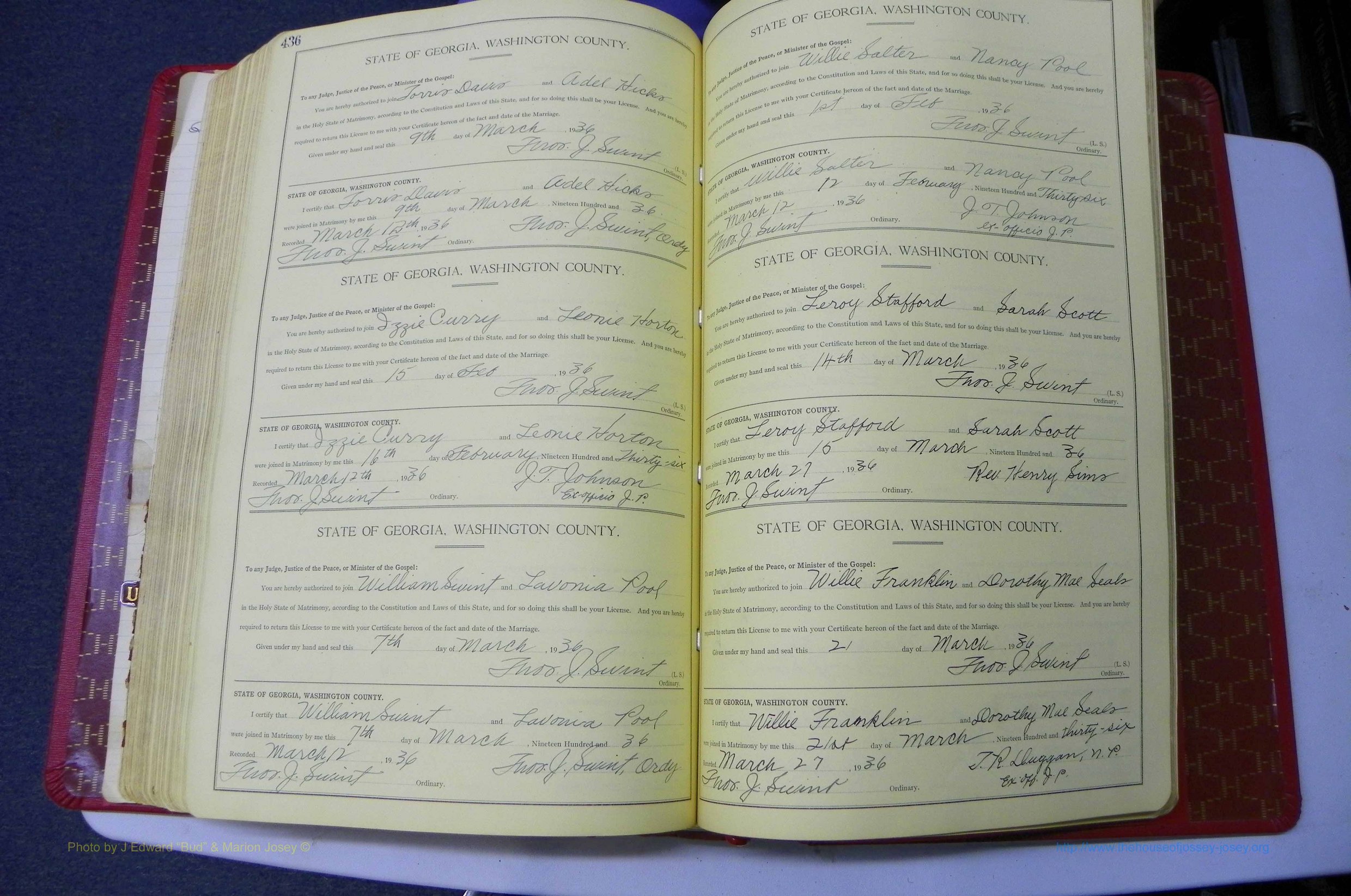 Was GA, Mar. Book O, 1927 - 1938, Col, P 436-437.JPG