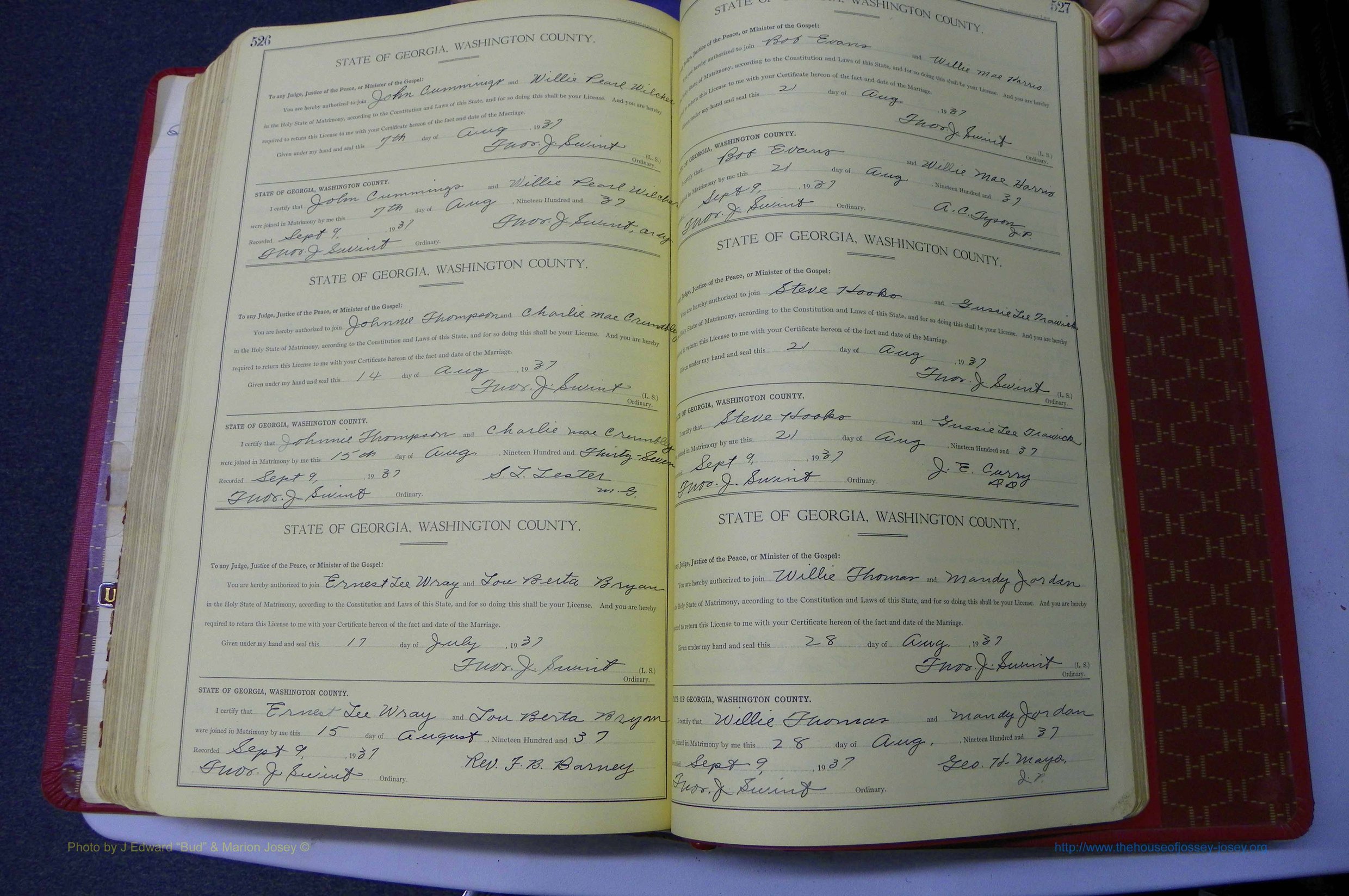 Was GA, Mar. Book O, 1927 - 1938, Col, P 526-527.JPG